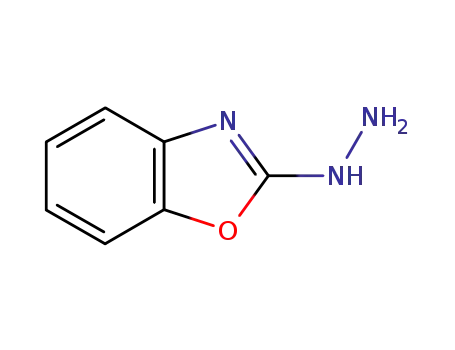 Molecular Structure of 15062-88-1 (2-HYDRAZINO-1,3-BENZOXAZOLE)