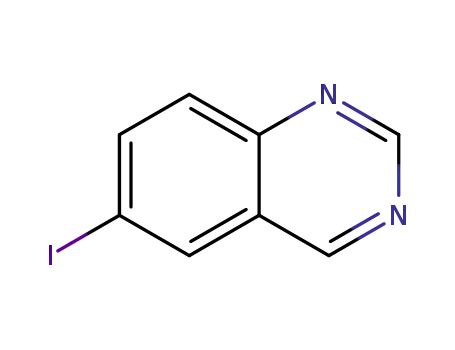 Quinazoline, 6-iodo- cas  848841-54-3