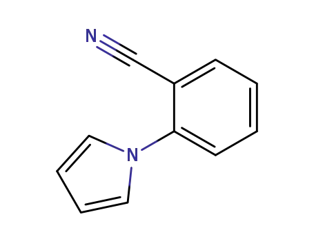Molecular Structure of 33265-71-3 (2-(1H-PYRROL-1-YL)BENZONITRILE)