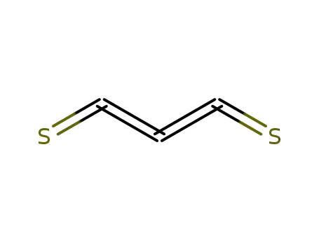 Molecular Structure of 627-34-9 (propa-1,2-diene-1,3-dithione)