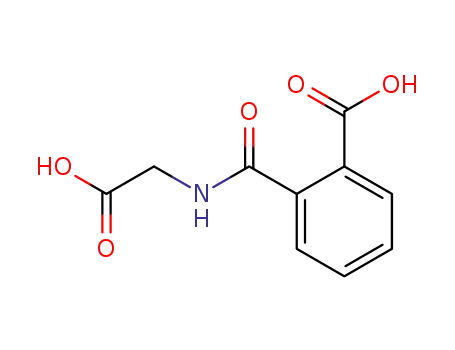 Molecular Structure of 4743-52-6 (2-[(carboxymethyl)carbamoyl]benzoic acid)