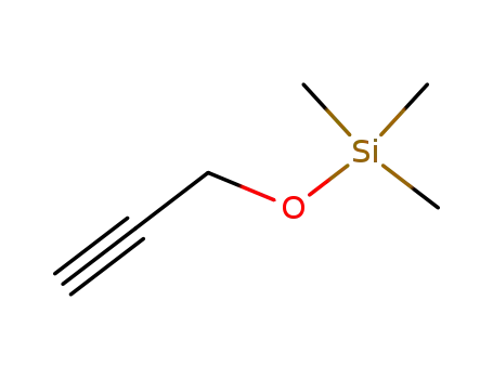 Molecular Structure of 5582-62-7 (PROPARGYLOXYTRIMETHYLSILANE)