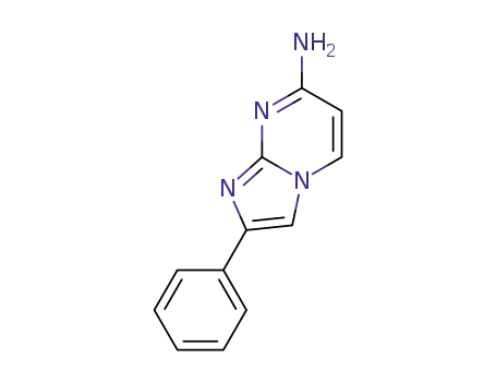 Molecular Structure of 591227-12-2 (Imidazo[1,2-a]pyrimidin-7-amine, 2-phenyl-)