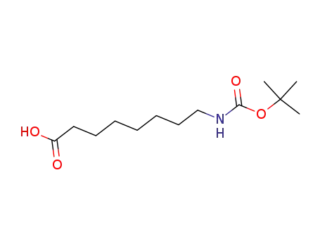 Molecular Structure of 30100-16-4 (BOC-8-AMINOCAPRYLIC ACID)
