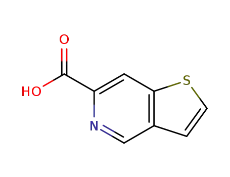 Molecular Structure of 60249-09-4 (Thieno[3,2-c]pyridine-6-carboxylic acid)