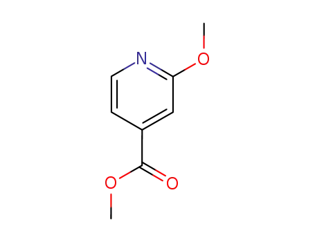 Molecular Structure of 26156-51-4 (METHYL 2-METHOXYISONICOTINATE 97%METHYL 2-METHOXYPYRIDINE-4-CARBOXYLATE)