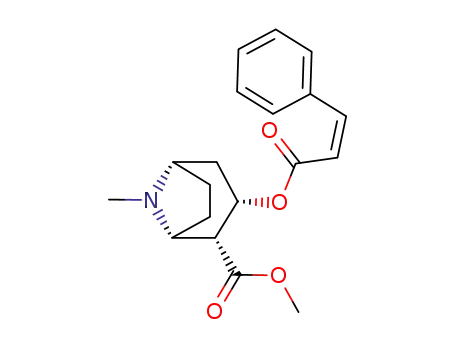 Molecular Structure of 50763-21-8 (cis-cinnamoylcocaine)