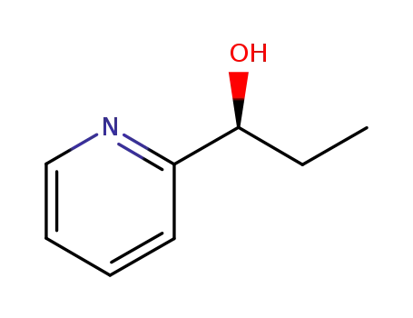 Molecular Structure of 18209-34-2 (2-Pyridinemethanol, a-ethyl-, (aS))