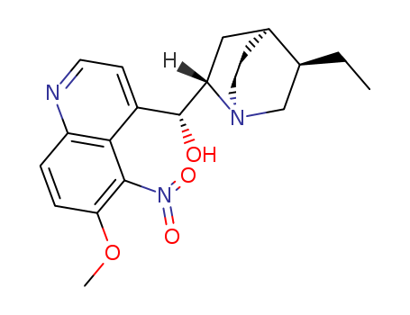 Cinchonan-9-ol,10,11-dihydro-6'-methoxy-5'-nitro-, (8a,9R)- (9CI)