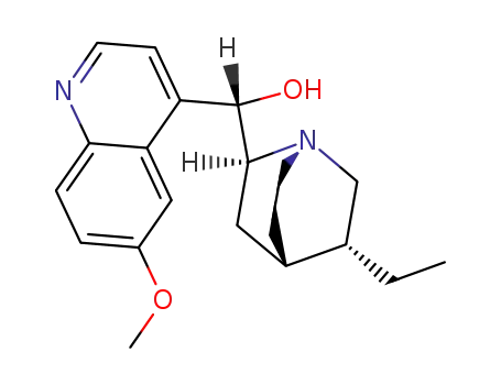 (S)-[(2S,4S,5R)-5-ethyl-1-azabicyclo[2.2.2]octan-2-yl]-(6-methoxyquinolin-4-yl)methanol