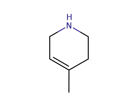 Molecular Structure of 694-50-8 (4-Methyl-1,2,3,6-tetrahydropyridine)