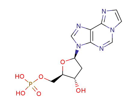 3H-Imidazo(2,1-i)purine, 3-(2-deoxy-5-O-phosphono-beta-D-erythro-pentofuranosyl)-