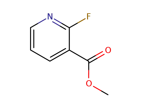 Molecular Structure of 446-26-4 (2-FLUORONICOTINIC ACID METHYL ESTER)