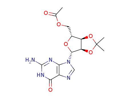 52417-04-6,9-[5-O-acetyl-2,3-O-(1-methylethylidene)pentofuranosyl]-2-amino-3,9-dihydro-6H-purin-6-one,