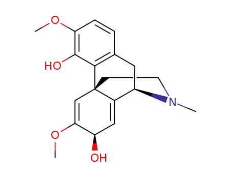 Molecular Structure of 2392-98-5 (Salutaridinol)