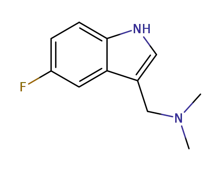 1-(5-fluoro-1H-indol-3-yl)-N,N-dimethylmethanamine