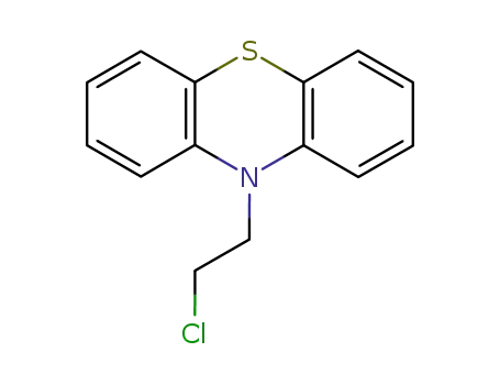Molecular Structure of 21786-08-3 (10-(2-chloroethyl)-10H-phenothiazine)