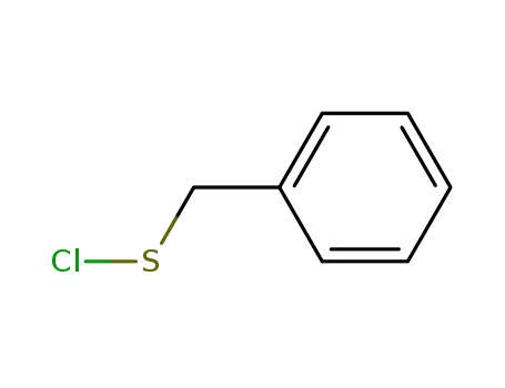 Molecular Structure of 26826-81-3 (Benzenemethanesulfenyl chloride)