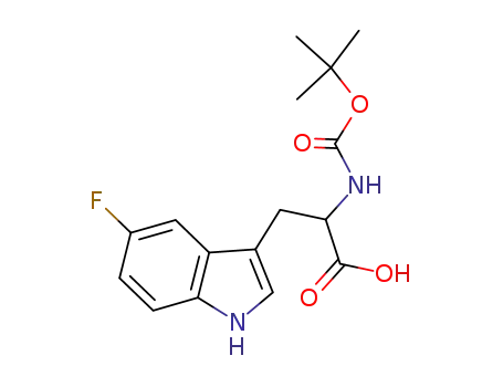Boc-5-fluoro-DL-tryptophan