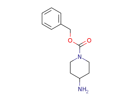 Molecular Structure of 120278-07-1 (4-AMINO-PIPERIDINE-1-CARBOXYLIC ACID BENZYL ESTER)