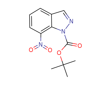 1H-Indazole-1-carboxylic acid, 7-nitro-, 1,1-dimethylethyl ester