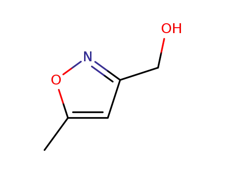Molecular Structure of 35166-33-7 ((5-Methylisoxazol-3-yl)methanol)