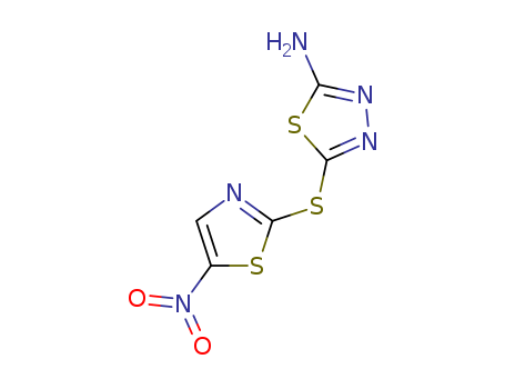 5-[(5-Nitro-2-thiazolyl)thio]-1,3,4thiadiazol-2-amine