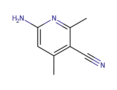 Molecular Structure of 769-27-7 (6-AMINO-2,4-DIMETHYL-3-PYRIDINECARBONITRILE)
