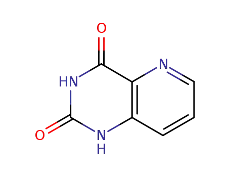 Molecular Structure of 37538-68-4 (Pyrido[3,2-d]pyrimidine-2,4(1H,3H)-dione)