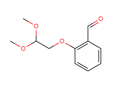 Molecular Structure of 74401-08-4 (2-Dimethoxyethoxybenzaldehyde)
