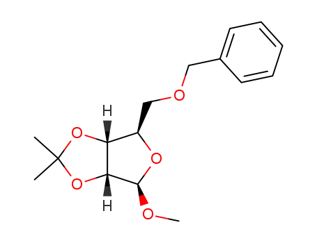 b-D-Ribofuranoside, methyl2,3-O-(1-methylethylidene)-5-O-(phenylmethyl)-