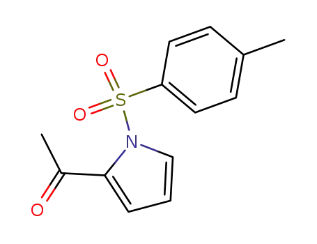 Molecular Structure of 129666-99-5 (2-ACETYL-1-TOSYLPYRROLE)