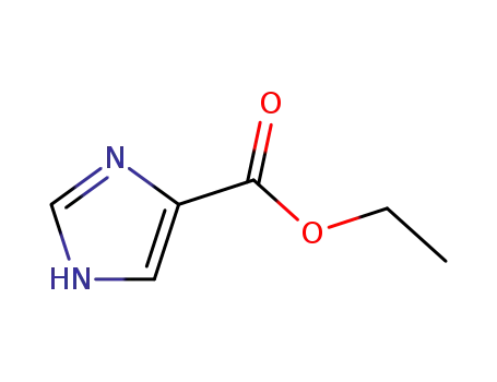 Molecular Structure of 23785-21-9 (Ethyl imidazole-4-carboxylate)