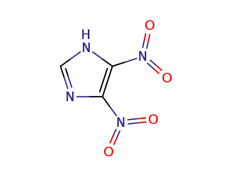 Molecular Structure of 19183-14-3 (4,5-Dinitroimidazole)