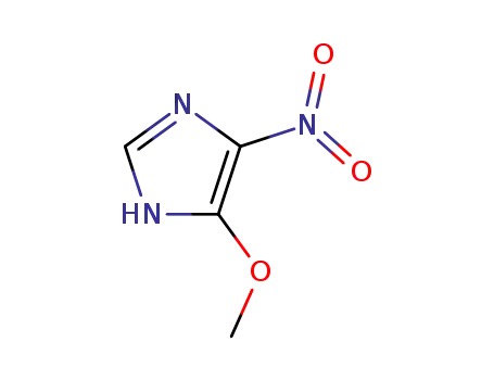 Molecular Structure of 68019-78-3 (1H-Imidazole,4-methoxy-5-nitro-(9CI))