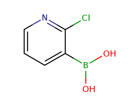 381248-04-0,2-Chloro-3-pyridylboronic acid,2-Chloropyridine-3-boronic acid;2-Chloropyridin-3-ylboronic acid;Boronic acid, B-(2-chloro-3-pyridinyl)-;2-Chloropyridine-3-boronicacid;