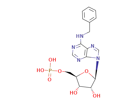 5'-Adenylic acid, N-(phenylmethyl)-