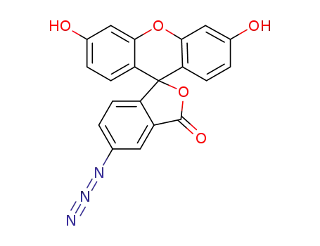 Molecular Structure of 77162-08-4 (azidofluorescein)