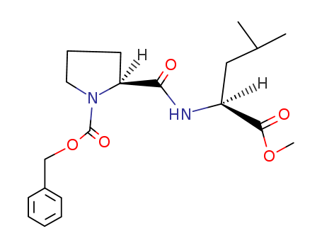 Cas no.2873-37-2 98% Benzyl (S)-2-(((S)-1-methoxy-4-methyl-1-oxopentan-2-yl)carbamoyl)pyrrolidine-1-carboxylate