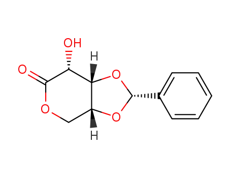 Molecular Structure of 20603-45-6 (3,4-O-BENZYLIDENE-D-RIBONIC DELTA-LACTON)
