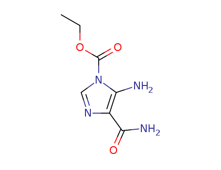 1H-Imidazole-1-carboxylicacid,5-amino-4-(aminocarbonyl)-,ethylester(9CI)