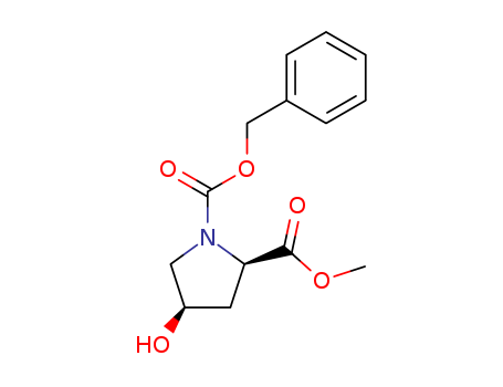 1-benzyl 2-methyl (2R,4R)-4-hydroxypyrrolidine-1,2-dicarboxylate