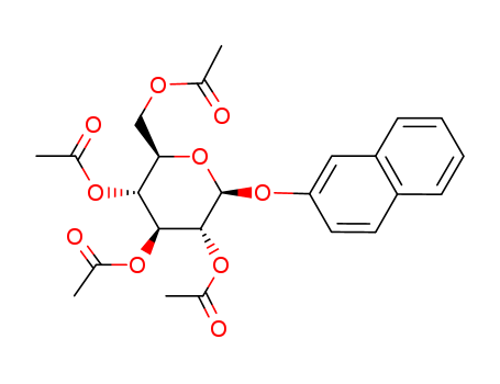 b-Naphthyl b-D-Glucopyranoside Tetraacetate