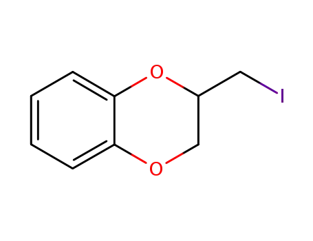 Molecular Structure of 23785-19-5 (2-(IODOMETHYL)-1,4-BENZODIOXAN)