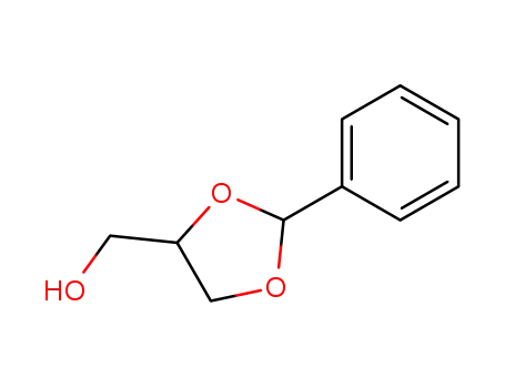 Molecular Structure of 1708-39-0 (2-PHENYL-1.3-DIOXOLANE-4-METHANOL)