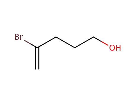 Molecular Structure of 64180-78-5 (4-Penten-1-ol, 4-bromo-)
