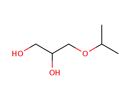 Molecular Structure of 17226-43-6 (1,2-Propanediol, 3-(1-methylethoxy)- (9CI))