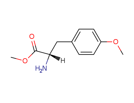 Molecular Structure of 17355-19-0 (L-Tyrosine,O-methyl-, methyl ester)