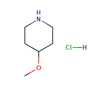 Molecular Structure of 4045-25-4 (4-Methoxypiperidine hydrochloride)