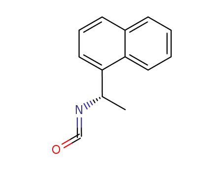 Molecular Structure of 73671-79-1 ((S)-(+)-1-(1-NAPHTHYL)ETHYL ISOCYANATE)